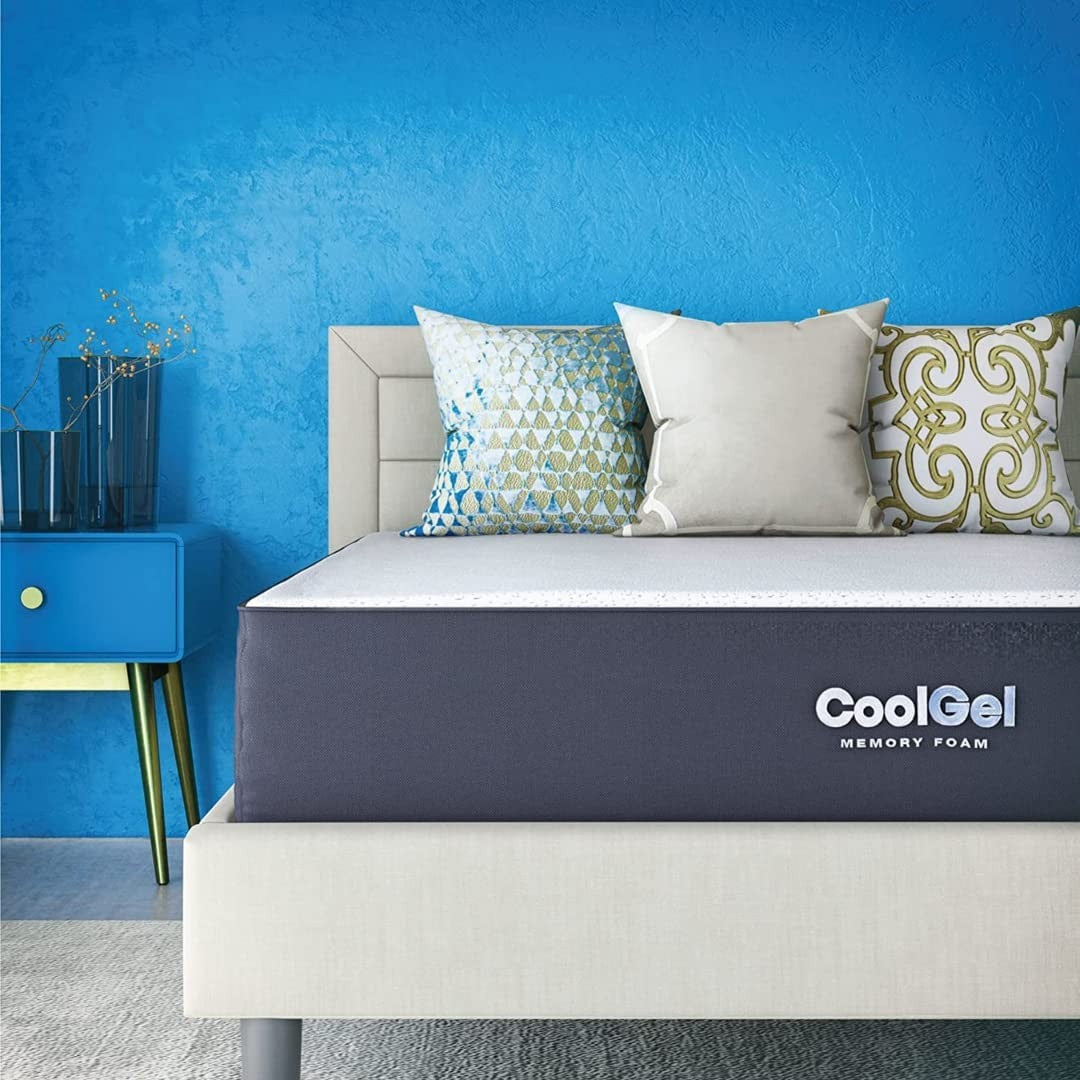 Colchon Viscoelástico Cool Gel | Altura 28 cm | Firmeza Media Gran Confort | Alta Densidad