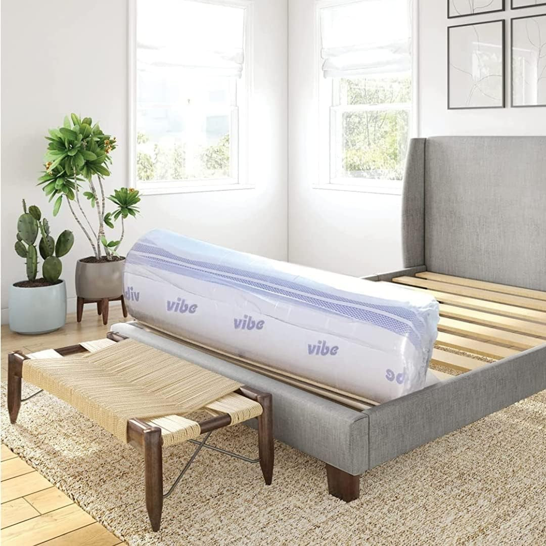 Colchon Vibe Life Viscoelastico - Alta Densidad - Confort y Adaptabilidad - Firmeza Media - Altura 30cm - Hipoalergénico