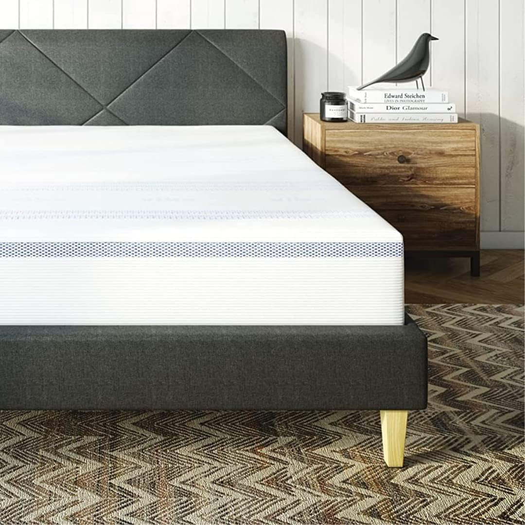 Colchon Vibe Life Viscoelastico - Alta Densidad - Confort y Adaptabilidad - Firmeza Media - Altura 30cm - Hipoalergénico