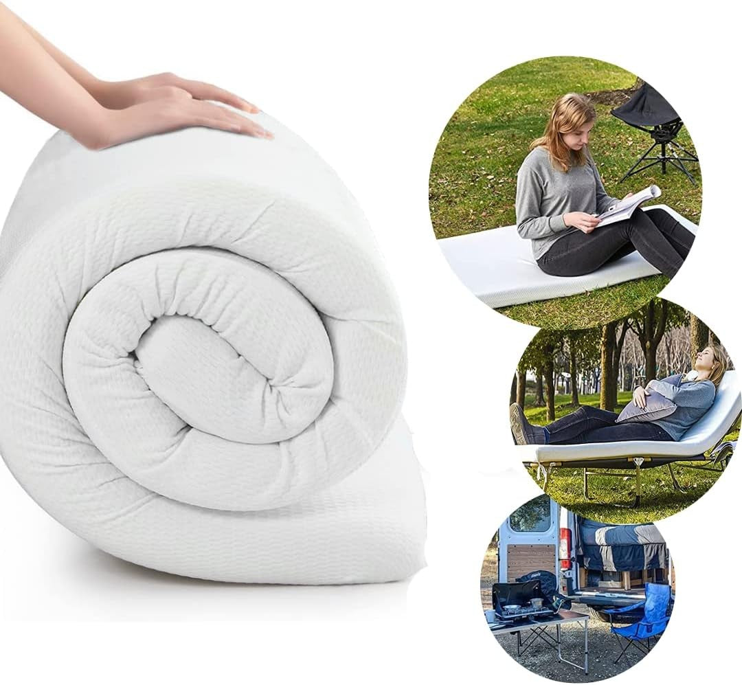 Colchon Ergonomico Reversible - Colchon espumacion Alta Densidad - Confort y Adaptabilidad - Tejido Aloe Vera Antibacterial