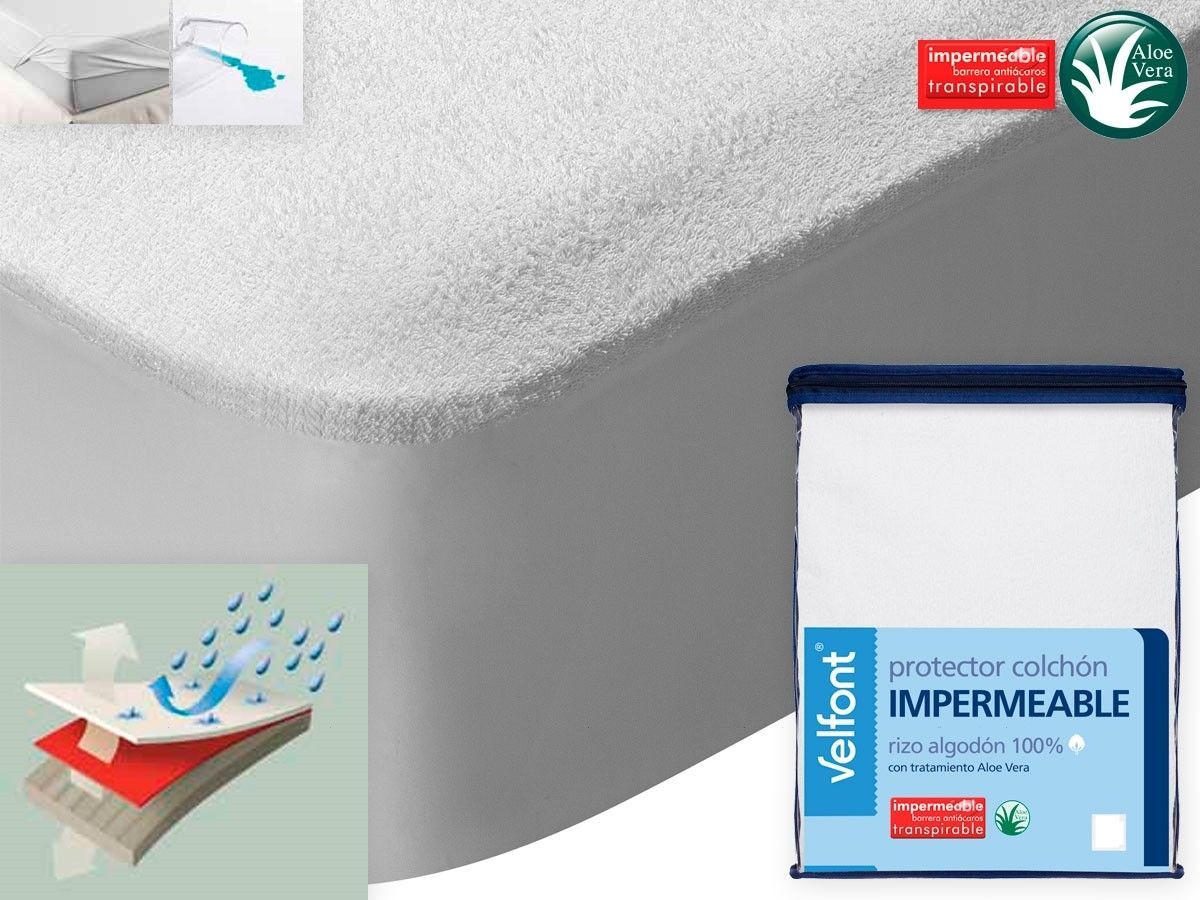 PROTECTOR RIZO IMPERMEABLE TRANSPIRABLE VELFONT