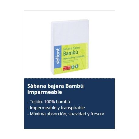 SABANA BAJERA BAMBU VELFONT