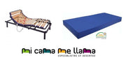 CAMA ARTICULADA ELECTRICA + COLCHON SANITARIO