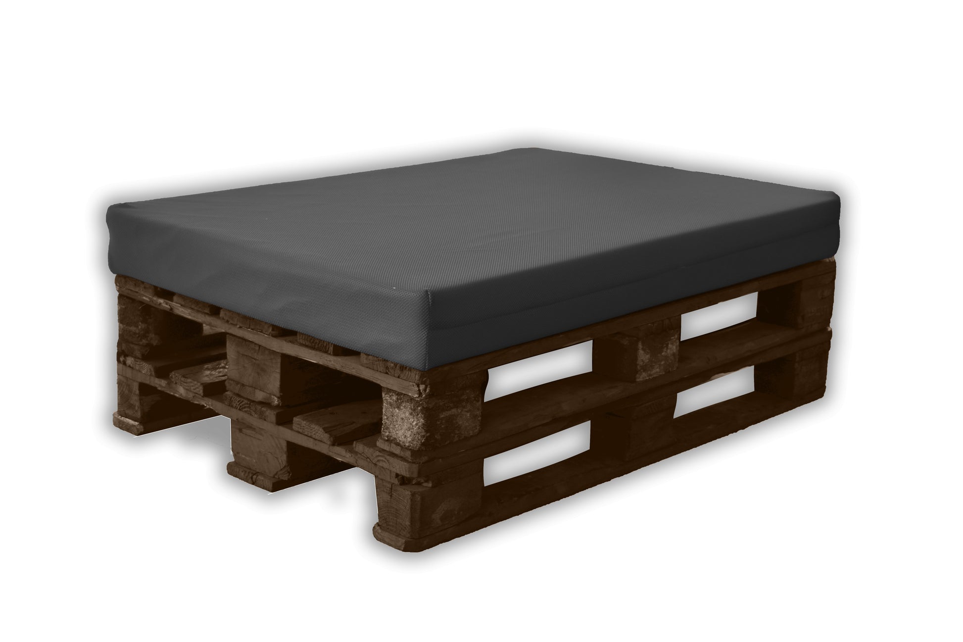 Asiento Cojín de Espuma para sofá Exterior de Palet con Funda