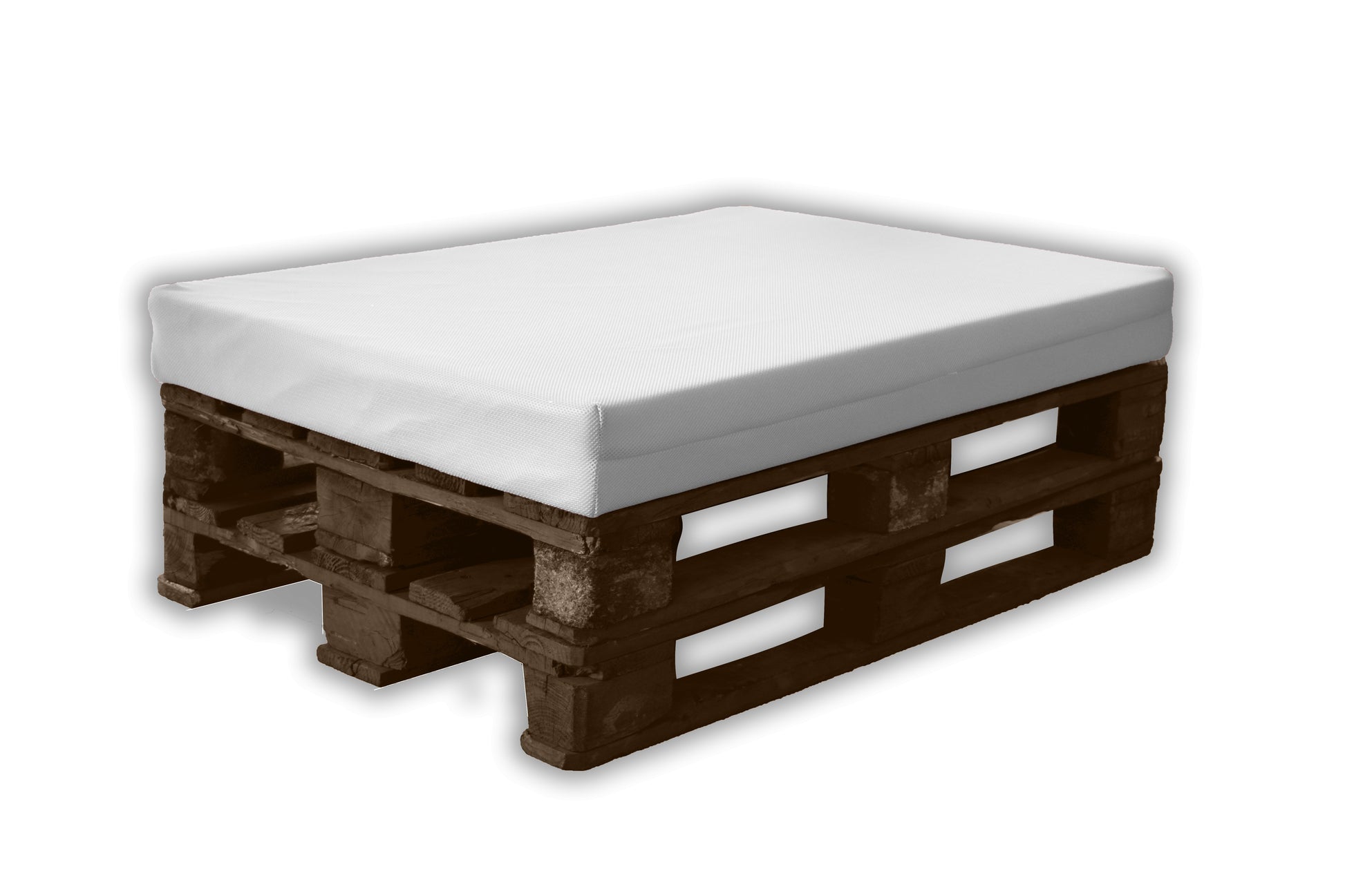 Asiento Cojín de Espuma para sofá Exterior de Palet con Funda
