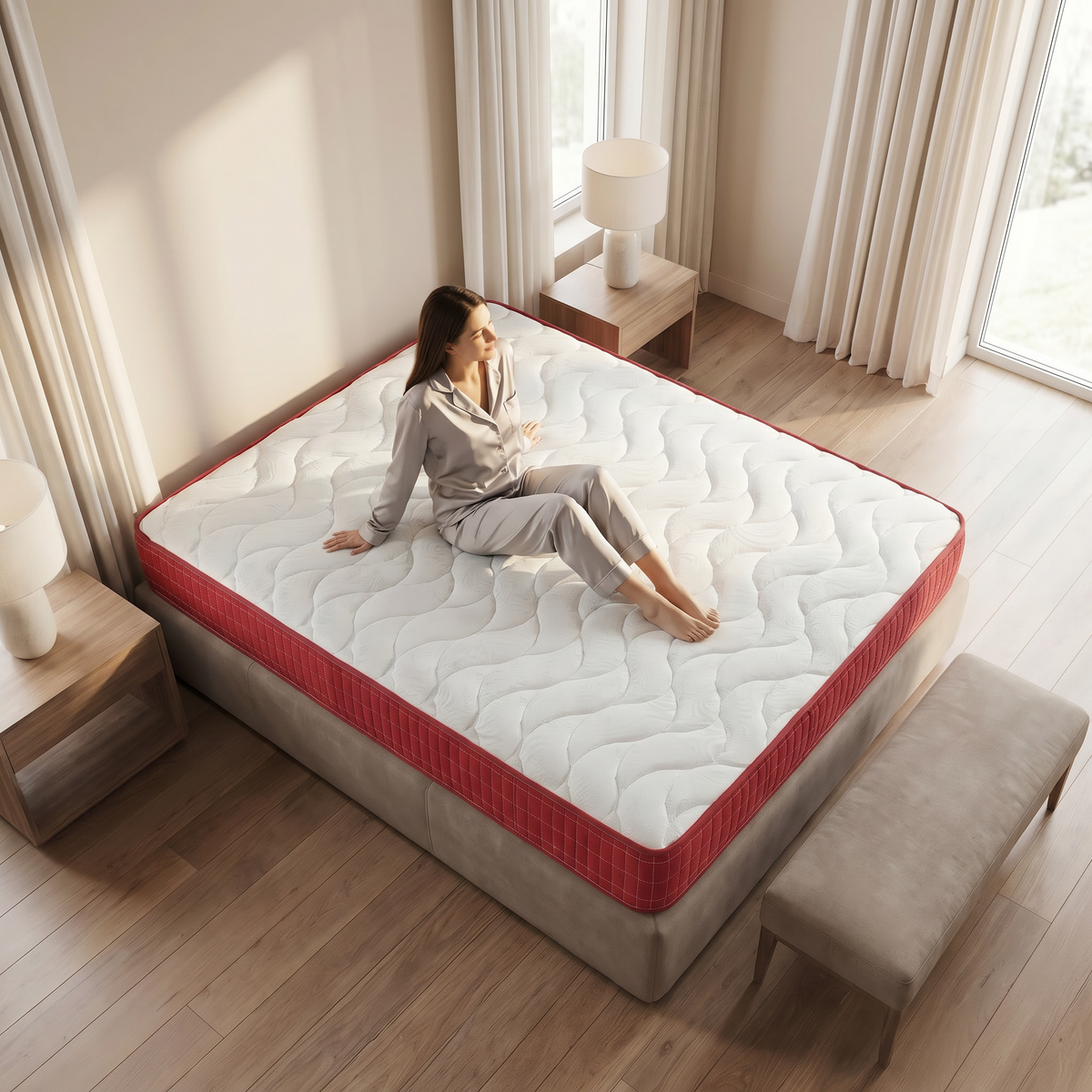 COLCHON VISCO CONFORT FRESH 3D