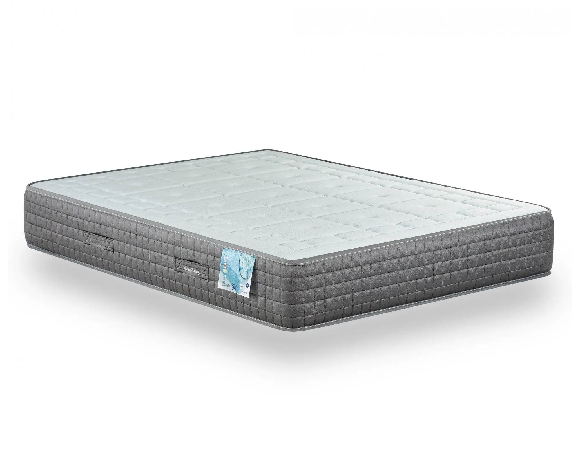 Topper Cubre Colchon Viscoelastico Nucleo 100% Viscoelastica - Sobrecolchon Alivio de Tension Muscular - Desenfundable